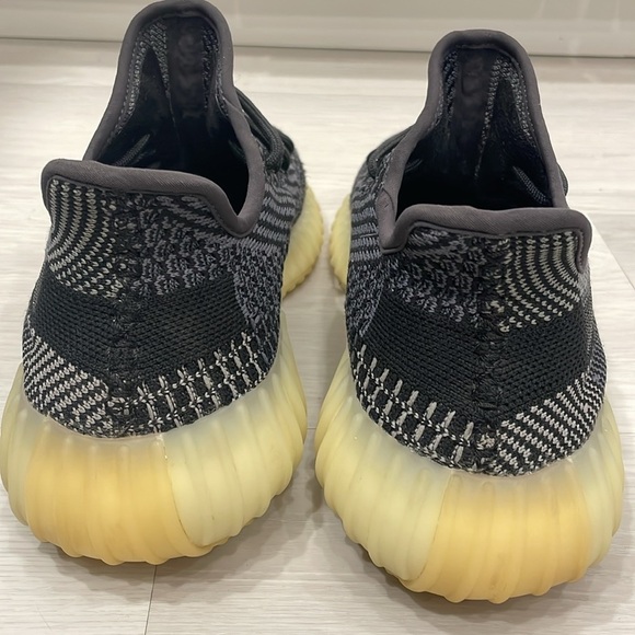 Adidas Yeezy Boost 350 V2 Carbon Sneakers - Picture 14 of 16